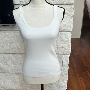 Michael Kors Collection White Tank Size Small